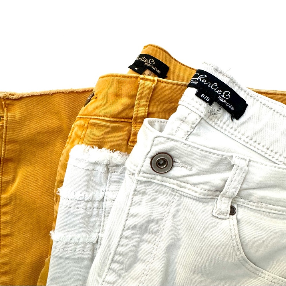 Charlie B Jeans - 2 Pair